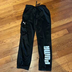 Puma boy jersey jogger pants  sz 14/16